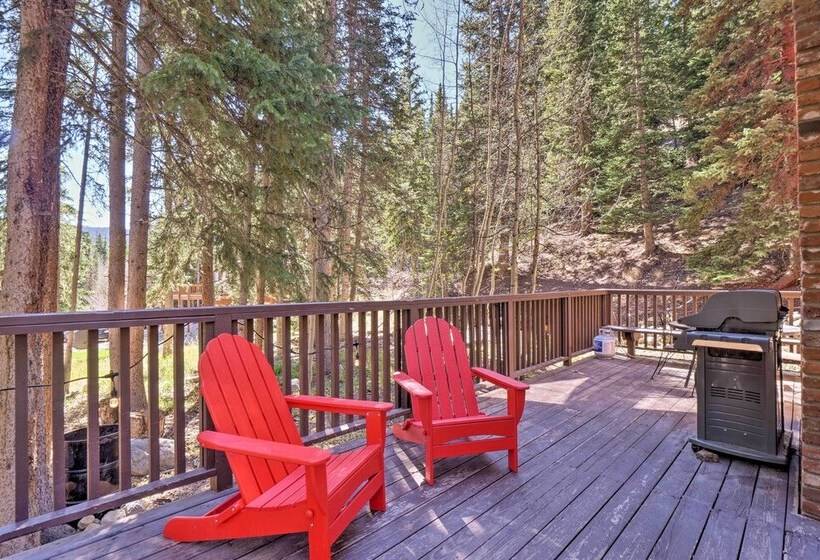 Alma  Cloud 9 Cabin  W/ Fireplace & Wooded Views!