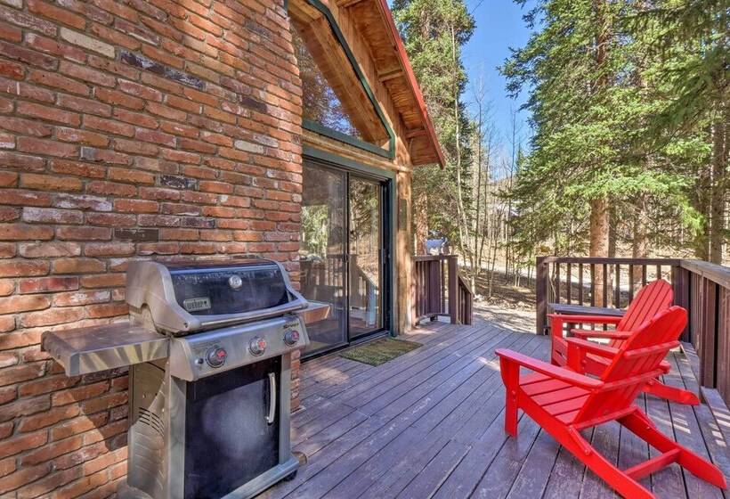 Alma  Cloud 9 Cabin  W/ Fireplace & Wooded Views!