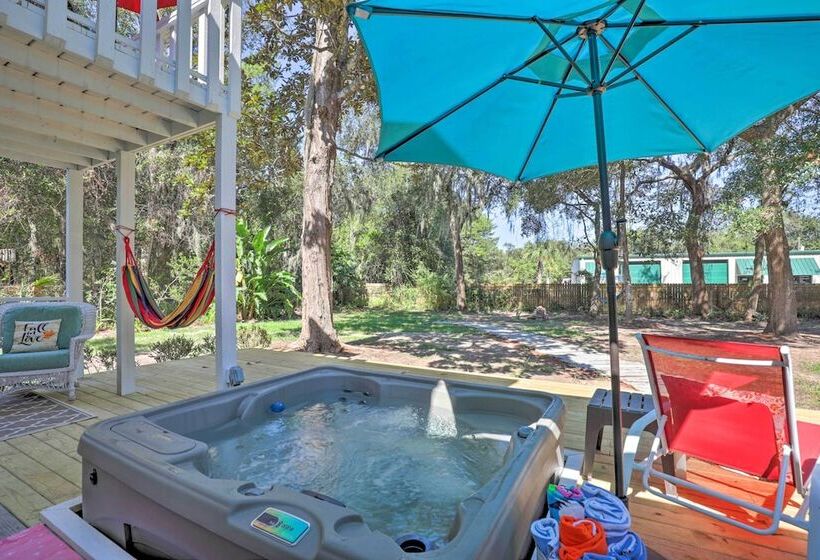 An Acre Paradise  Home W/ Hot Tub In St Augustine