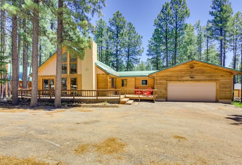 Angel Fire Retreat W/ Deck, Fire Pit: Ski & Hike!