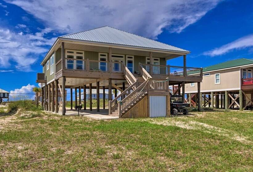 Bayfront Dauphin Island Home W/ Beach Access!