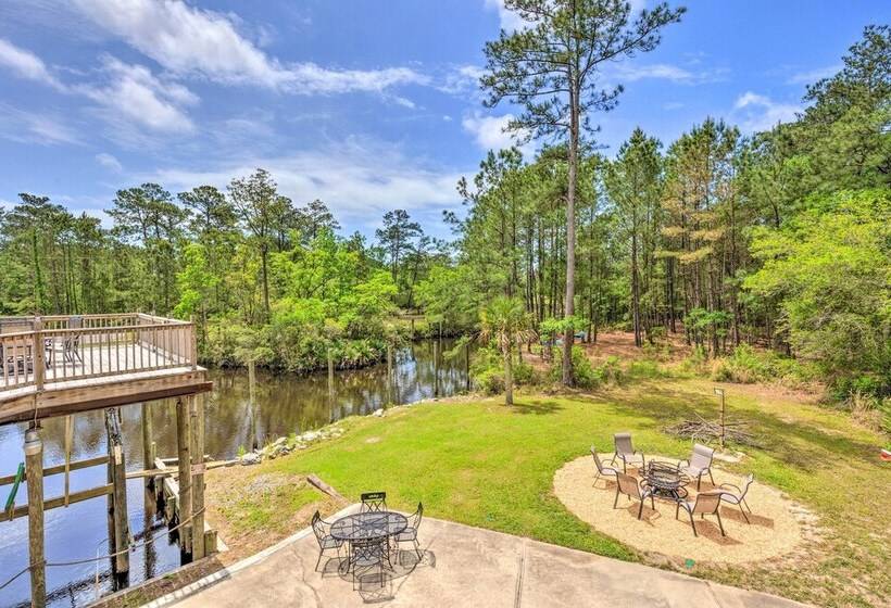 Bayou La Batre Stilted House On Snake Bayou!