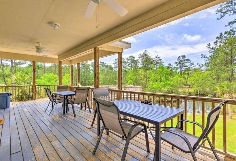 Bayou La Batre Stilted House On Snake Bayou!