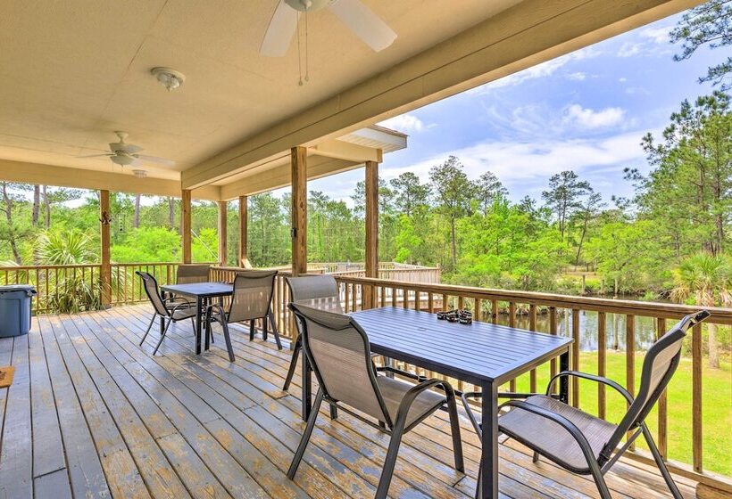 Bayou La Batre Stilted House On Snake Bayou!