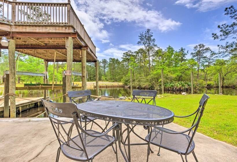 Bayou La Batre Stilted House On Snake Bayou!