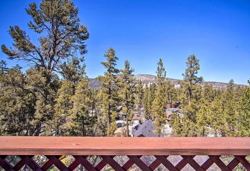 5 Mi To Snow Summit: Cabin W/ Deck & Fireplace