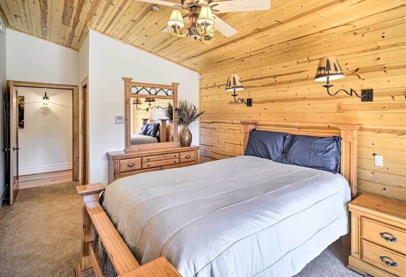 Mountain View Home In Big Bear W/ Wraparound Deck