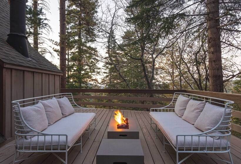 Boho Chic Lake Arrowhead Hideaway W/ 2 Decks!