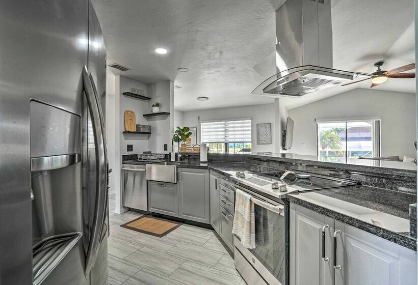 Game Room, Lanai & Pool: Breezy Cape Coral House!