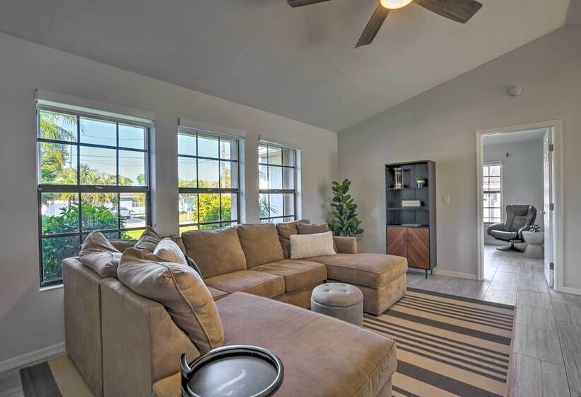 Game Room, Lanai & Pool: Breezy Cape Coral House!