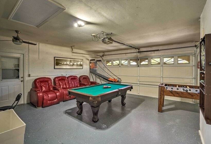 Game Room, Lanai & Pool: Breezy Cape Coral House!