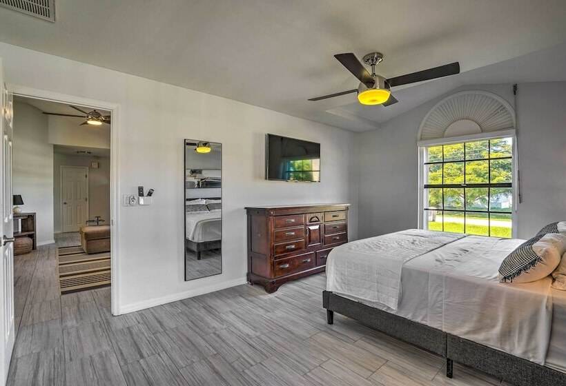 Game Room, Lanai & Pool: Breezy Cape Coral House!