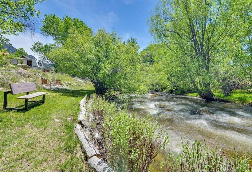 Buena Vista Creekside Home W/ Private Hot Tub!