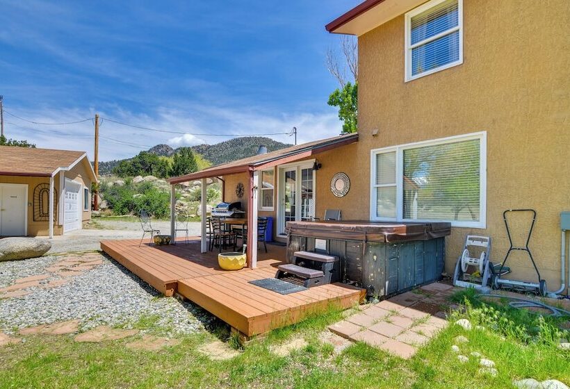 Buena Vista Creekside Home W/ Private Hot Tub!