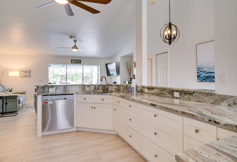 Canal Front Cape Coral Home Rental: Pool, Lanai!