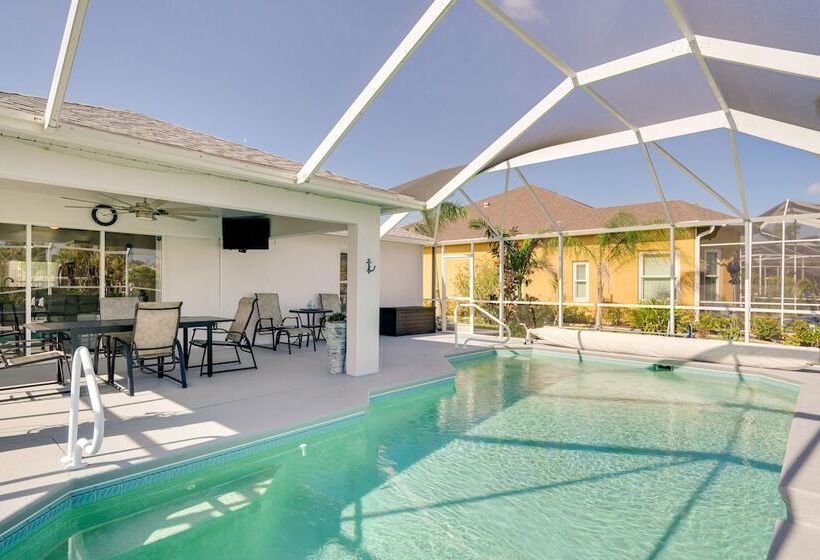 Canal Front Cape Coral Home Rental: Pool, Lanai!