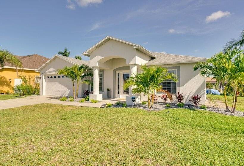 Canal Front Cape Coral Home Rental: Pool, Lanai!