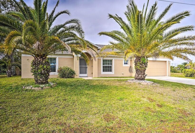 Canalfront Cape Coral Escape   Ada Friendly!