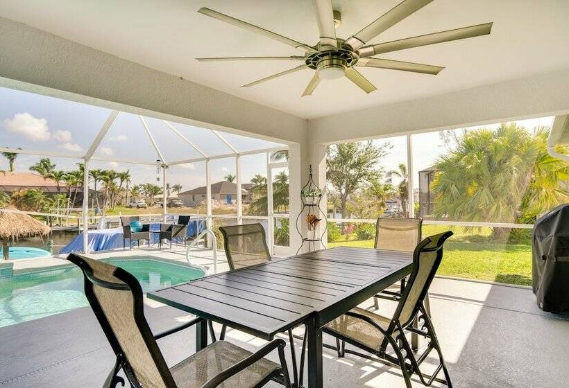 Canal Front Cape Coral Home Rental: Pool, Lanai!