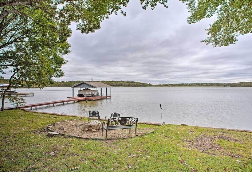 Private Dock & Fire Pit: Cedar Creek Lake Home
