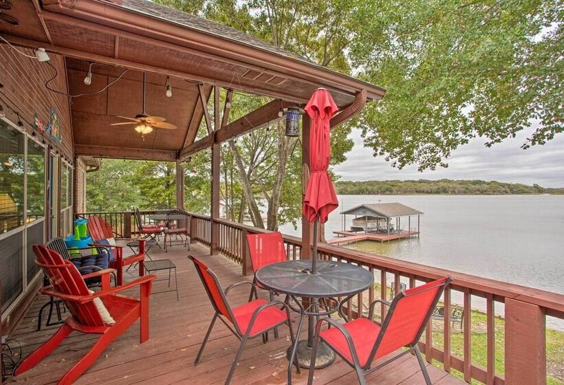 Private Dock & Fire Pit: Cedar Creek Lake Home
