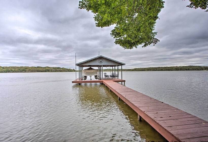 Private Dock & Fire Pit: Cedar Creek Lake Home