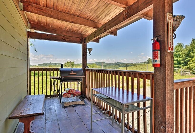 Charming Galax Retreat W/ Wraparound Deck!