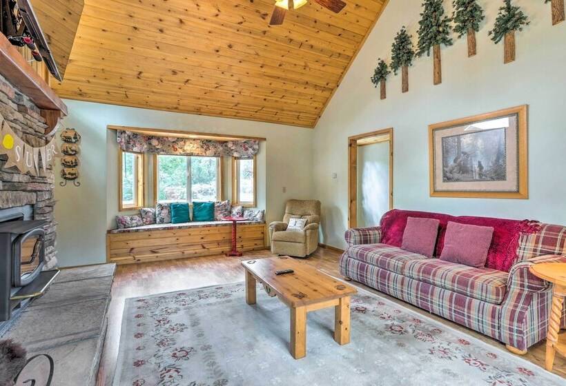 Château Forêt  In Big Bear W/ Hiking Trail Access