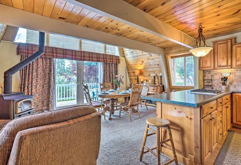 Château Forêt  In Big Bear W/ Hiking Trail Access