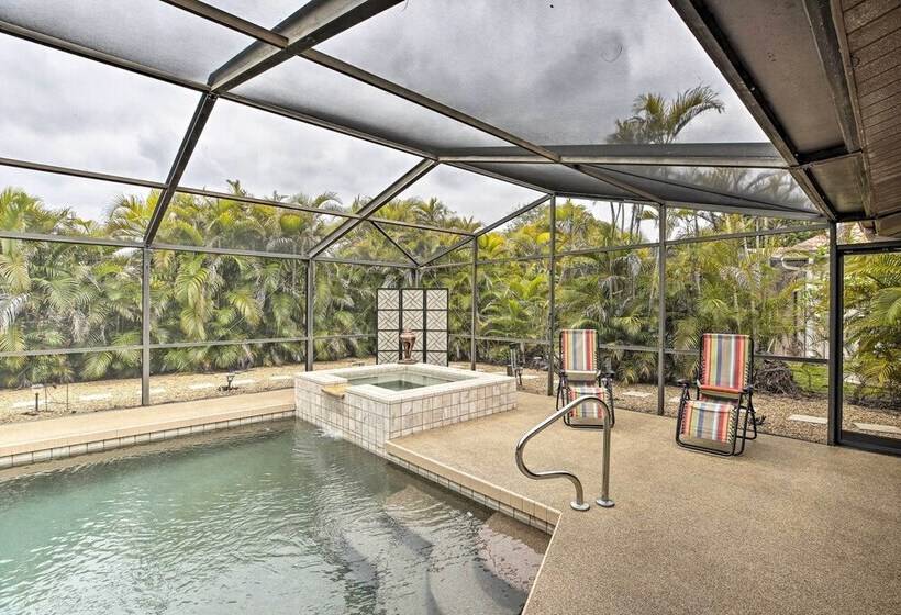 4 Mi To Beach: Coastal Cape Coral Home