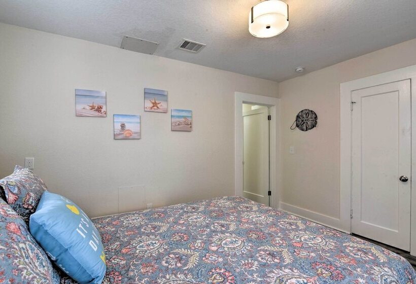 Bright Galveston Bungalow: 1/2 Mi To Pleasure Pier