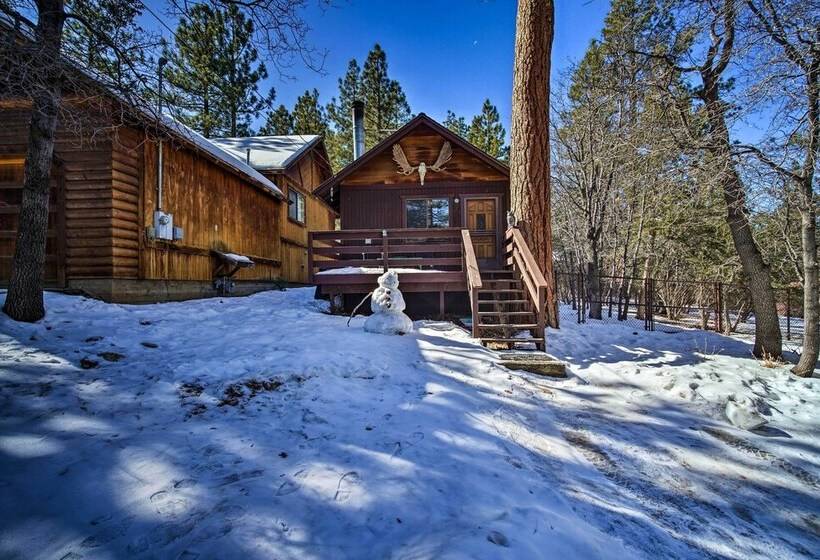 8 Mi To Big Bear Lake: Cozy Cabin W/ Trail Access