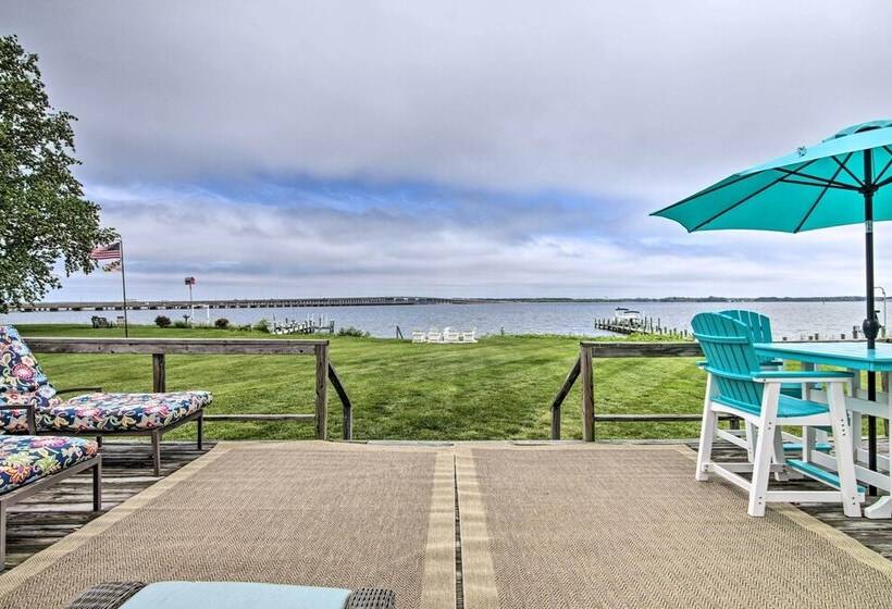 Choptank River Beach Home W/ Pier In Cambridge!