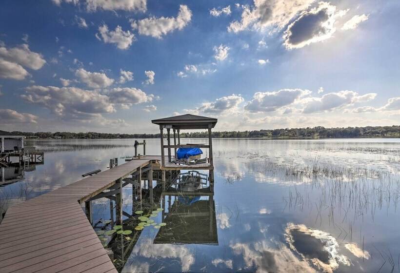 Dog Friendly Lake Home W/ Dock ~ 25 Mi To Disney!