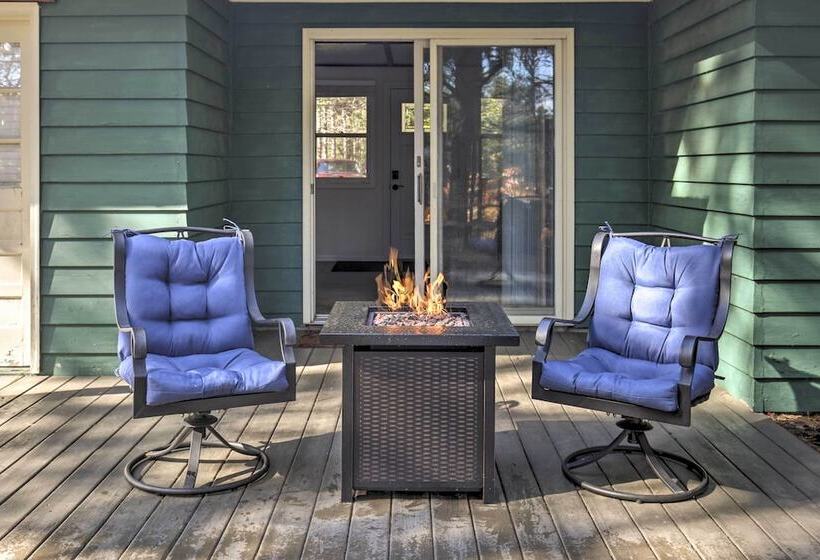 Eagle River Waterfront Home W/ Dock & Fire Pit!