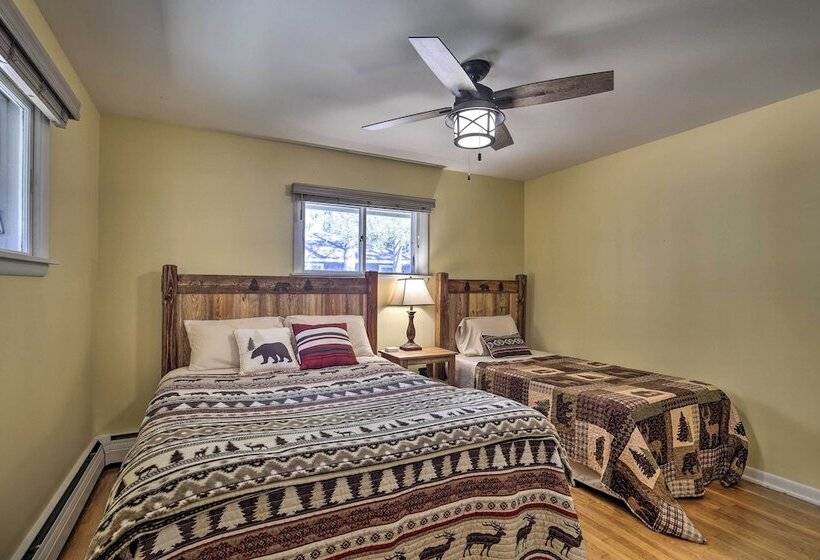 Eagle River Waterfront Home W/ Dock & Fire Pit!