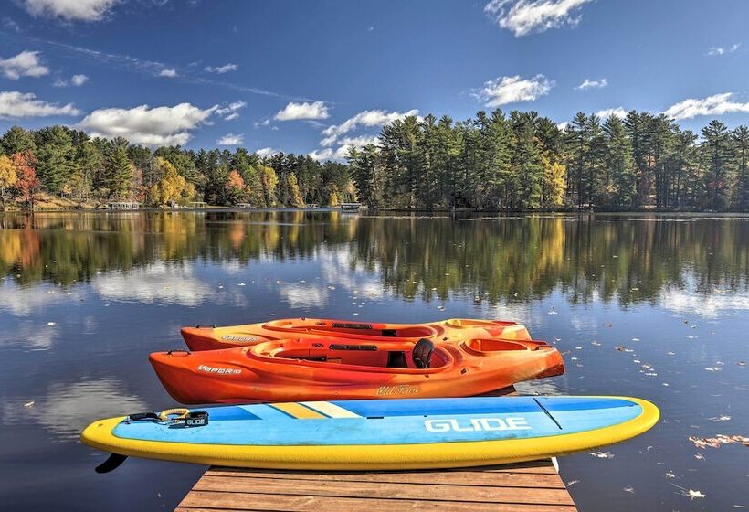 Eagle River Waterfront Home W/ Dock & Fire Pit!