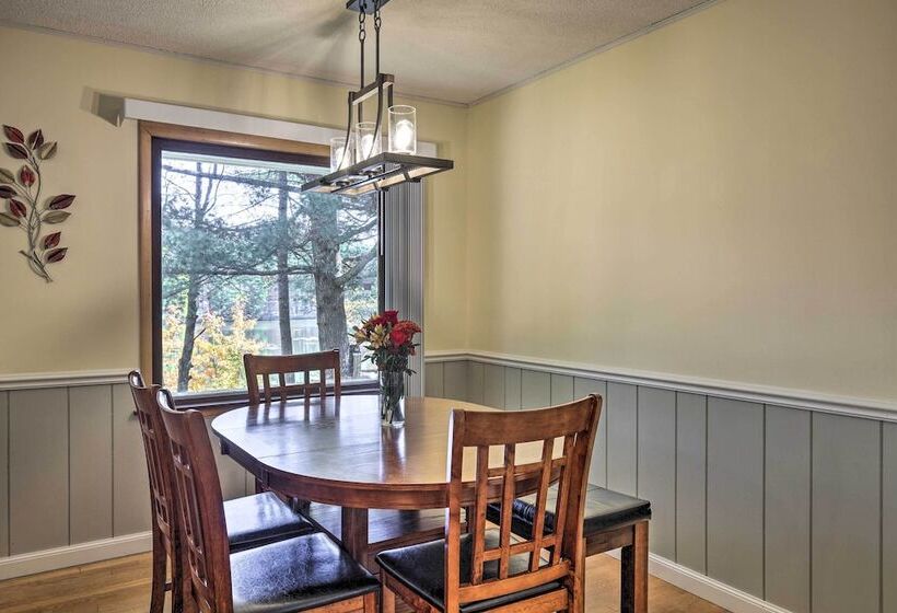 Eagle River Waterfront Home W/ Dock & Fire Pit!