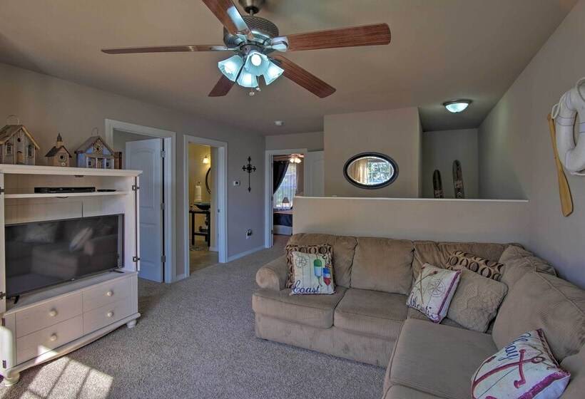 Shared Boat Ramp: Waterfront Home In Grove