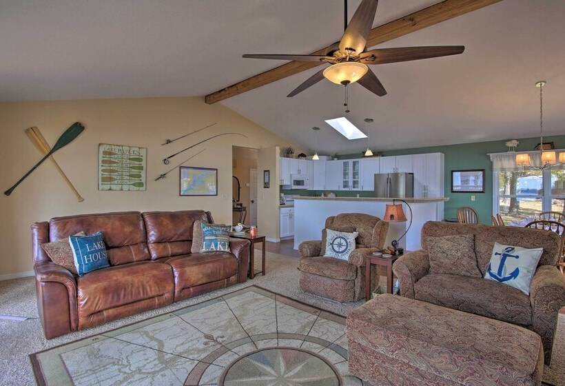 Shared Boat Ramp: Waterfront Home In Grove