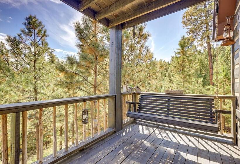 Jemez Springs Cabin W/ Stunning Mtn Views!