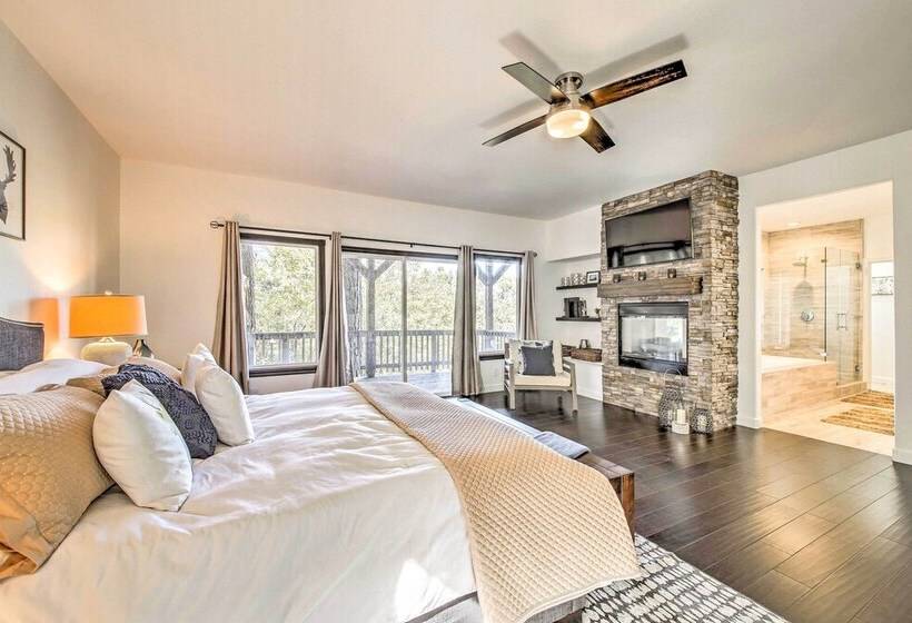 Lake Arrowhead Home W/views 3 Mi To Village