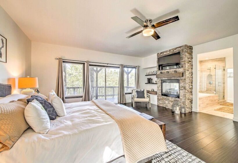 Lake Arrowhead Home W/views 3 Mi To Village