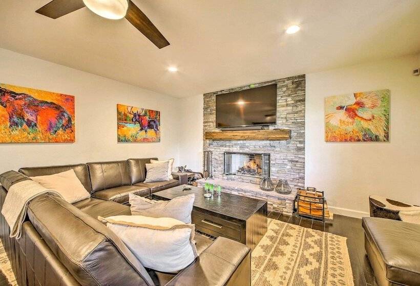 Lake Arrowhead Home W/views 3 Mi To Village