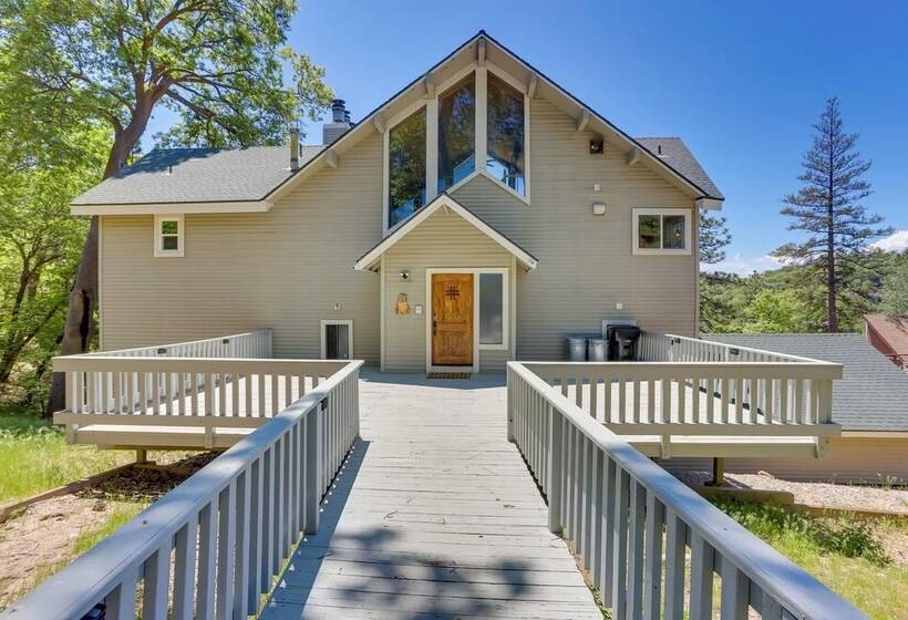 Lake Arrowhead Vacation Home W/ Decks & Grill!