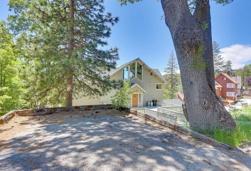 Lake Arrowhead Vacation Home W/ Decks & Grill!