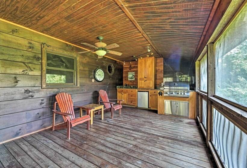 Lakefront Coalmont Cabin On 5 Acres W/ Dock!