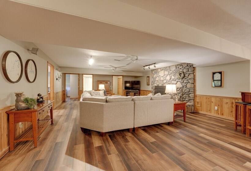 Lakefront Home W/ Fishing Dock & Fire Table!