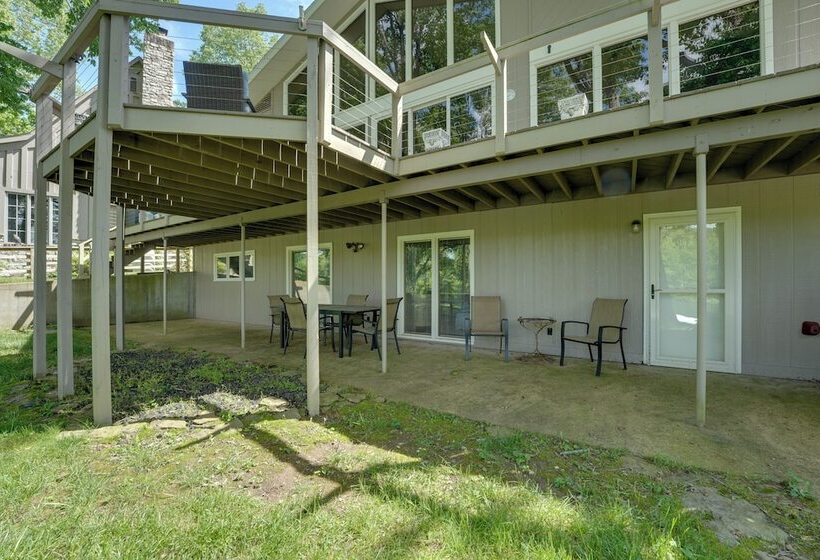 Lakefront Home W/ Fishing Dock & Fire Table!