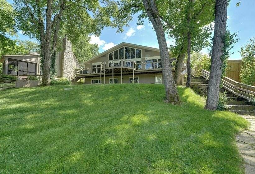 Lakefront Home W/ Fishing Dock & Fire Table!